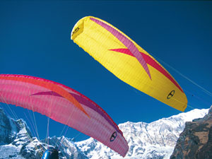 Paragliding in Nepal