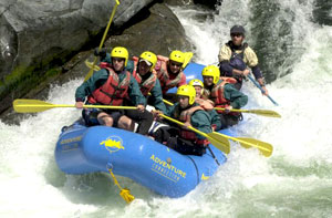 Rafting in Nepal